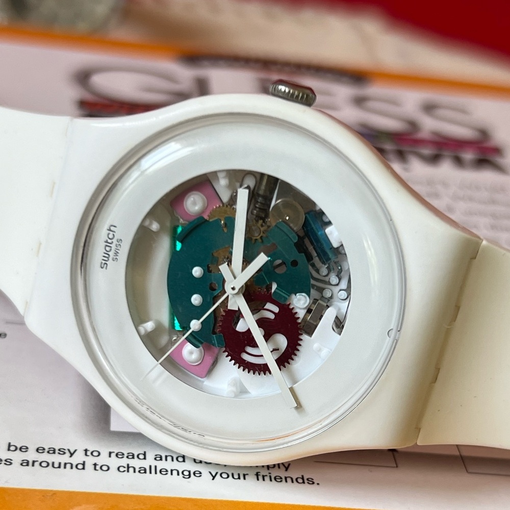 Swatch Skeleton See Through Watch - image 1